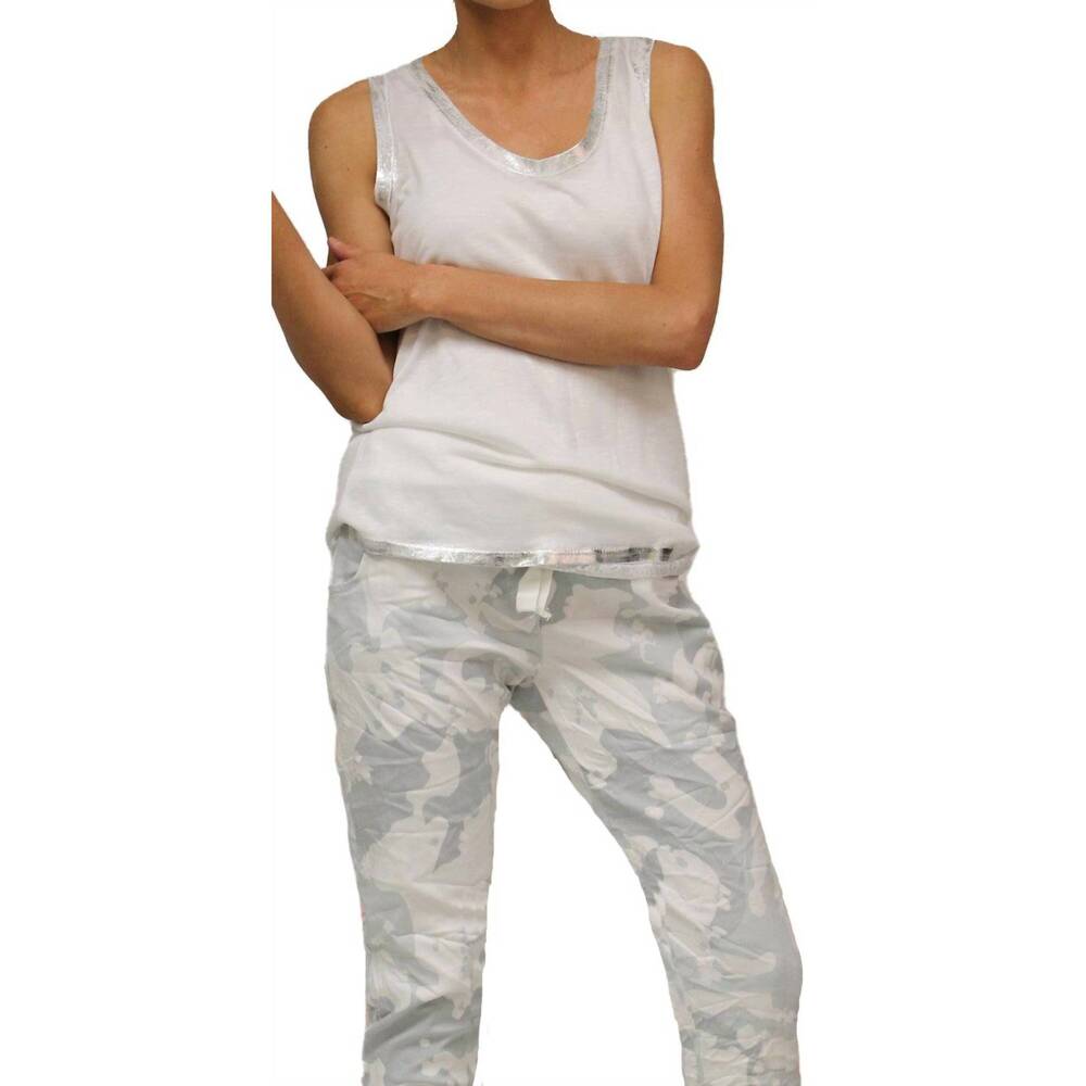 NEW GIGI MODA lunia tank in white